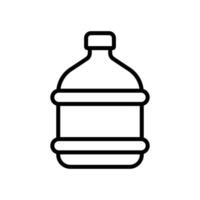 acqua gallone icona vettore design modello semplice e pulito