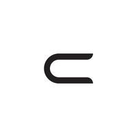 iniziale lettera c logo vettore design modello