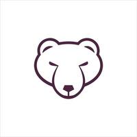 orso logo vettore design modello