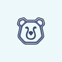 orso logo vettore design modello