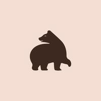 orso logo vettore design modello