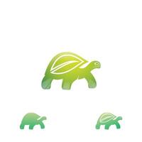 tartaruga design logo vettore. tartaruga animale vettore