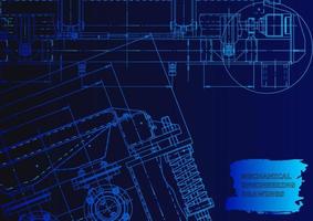 industria della costruzione di macchine. sistemi di progettazione assistita da computer vettore