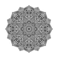 elementi di decorazione d'arte mandala modello circolare vettore