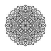 elementi di decorazione d'arte mandala modello circolare vettore