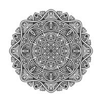 elementi di decorazione d'arte mandala modello circolare vettore