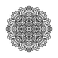 elementi di decorazione d'arte mandala modello circolare vettore