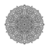 elementi di decorazione d'arte mandala modello circolare vettore