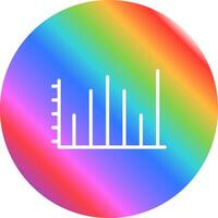 statistiche vettore icona