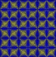 vettore struttura nel il modulo di un astratto modello su un' blu e giallo sfondo