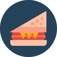 Sandwich vettore icona
