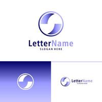 moderno lettera S logo design vettore. creativo S logo concetti modello vettore