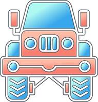 camionetta vettore icona