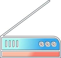 scanner vettore icona