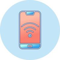 smartphone Wi-Fi vettore icona