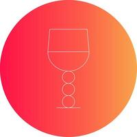 vino creativo icona design vettore