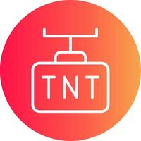 tnt creativo icona design vettore