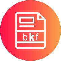 bkf creativo icona design vettore