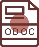 odoc creativo icona design vettore