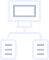 diagramma di flusso creativo icona design vettore