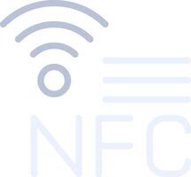 nfc creativo icona design vettore