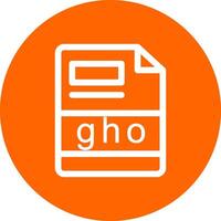 gho creativo icona design vettore