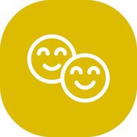 smiley creativo icona design vettore