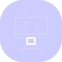 tv creativo icona design vettore