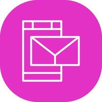 sms marketing creativo icona design vettore