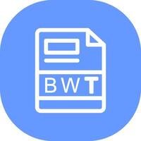 bwt creativo icona design vettore