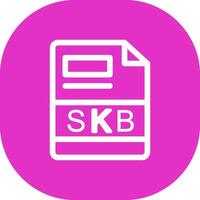 skb creativo icona design vettore