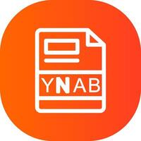 ynab creativo icona design vettore