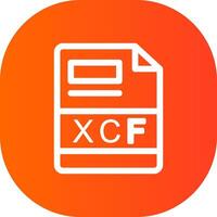 xcf creativo icona design vettore