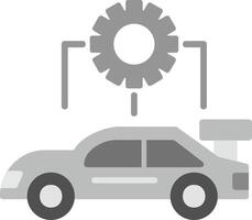 auto configurazione vettore icona