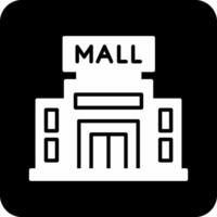 shopping centro commerciale vettore icona