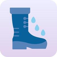 rainboot vettore icona