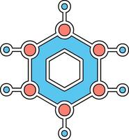 nanotecnologie vettore icona