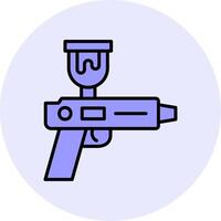 spray pistola vettore icona