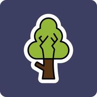icona vettoriale albero