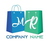 Sig lettera logo design. e-commerce logo design modello. vettore modello