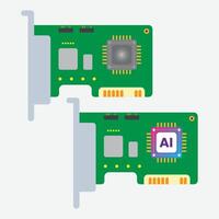 gpu icona, moderno vettore illustrazione icona collezione