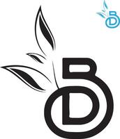 bd parola logo vettore