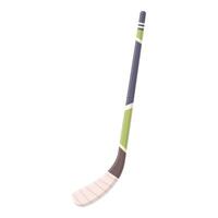 sport bastone icona cartone animato vettore. hockey sport vettore