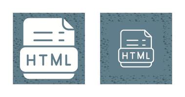 html vettore icona