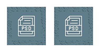 PSD file vettore icona