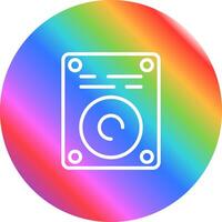 disco rigido vettore icona