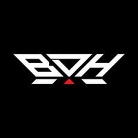bdh lettera logo vettore disegno, bdh semplice e moderno logo. bdh lussuoso alfabeto design