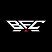 bfc lettera logo vettore disegno, bfc semplice e moderno logo. bfc lussuoso alfabeto design