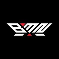 bmn lettera logo vettore disegno, bmn semplice e moderno logo. bmn lussuoso alfabeto design