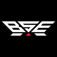 bse lettera logo vettore disegno, bse semplice e moderno logo. bse lussuoso alfabeto design